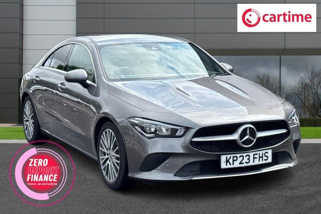 View our Mercedes-Benz Cla 1.3 CLA200 Sport Executive Edition Coupe 4dr Petrol 7G-DCT Euro 6 (s/s) (163 ps) Multimedia Display, Reverse Camera, Satellite Navigation, Apple CarPlay / Android Auto, Bluetooth
