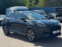 USED 2022 22 FORD PUMA 1.0T EcoBoost MHEV ST-Line SUV Agate Black Petrol Hybrid DCT Euro 6 (s/s) (125 ps) AUTOMATIC MILD HYBRID PUMA WITH SAT NAV CARPLAY AUTO FOLD-IN DOOR MIRRORS 17inch ALLOYS PRIVACY GLASS