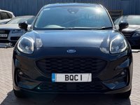 USED 2022 22 FORD PUMA 1.0T EcoBoost MHEV ST-Line SUV Agate Black Petrol Hybrid DCT Euro 6 (s/s) (125 ps) AUTOMATIC MILD HYBRID PUMA WITH SAT NAV CARPLAY AUTO FOLD-IN DOOR MIRRORS 17inch ALLOYS PRIVACY GLASS