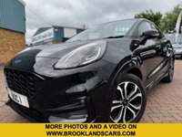 USED 2022 22 FORD PUMA 1.0T EcoBoost MHEV ST-Line SUV Agate Black Petrol Hybrid DCT Euro 6 (s/s) (125 ps) AUTOMATIC MILD HYBRID PUMA WITH SAT NAV CARPLAY AUTO FOLD-IN DOOR MIRRORS 17inch ALLOYS PRIVACY GLASS