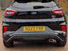 USED 2022 22 FORD PUMA 1.0T EcoBoost MHEV ST-Line SUV Agate Black Petrol Hybrid DCT Euro 6 (s/s) (125 ps) AUTOMATIC MILD HYBRID PUMA WITH SAT NAV CARPLAY AUTO FOLD-IN DOOR MIRRORS 17inch ALLOYS PRIVACY GLASS
