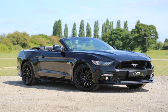 2017 67 Ford Mustang 5.0 V8 GT Convertible 2dr Petrol SelShift Euro 6 (416 bhp)