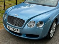 USED 2007 07 BENTLEY CONTINENTAL 6.0 W12 GTC 560BHP AUTO/PADDLESHIFT 4WD 2 DR CONVERTIBLE 1 OWNER+F/S/H+GREAT INVESTMENT