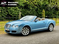 USED 2007 07 BENTLEY CONTINENTAL 6.0 W12 GTC 560BHP AUTO/PADDLESHIFT 4WD 2 DR CONVERTIBLE 1 OWNER+F/S/H+GREAT INVESTMENT