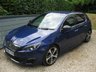 USED 2015 65 PEUGEOT 308 2.0 BlueHDi GT Hatchback 5dr Diesel Auto Euro 6 (s/s) (180 ps) Full Peugeot Service History. Black Leather interior. Parking sensors front and rear. DAB. Navigation. USB. Bluetooth. Heated and massage seats. Active cruise control. Electric folding mirrors. Climate control. +++