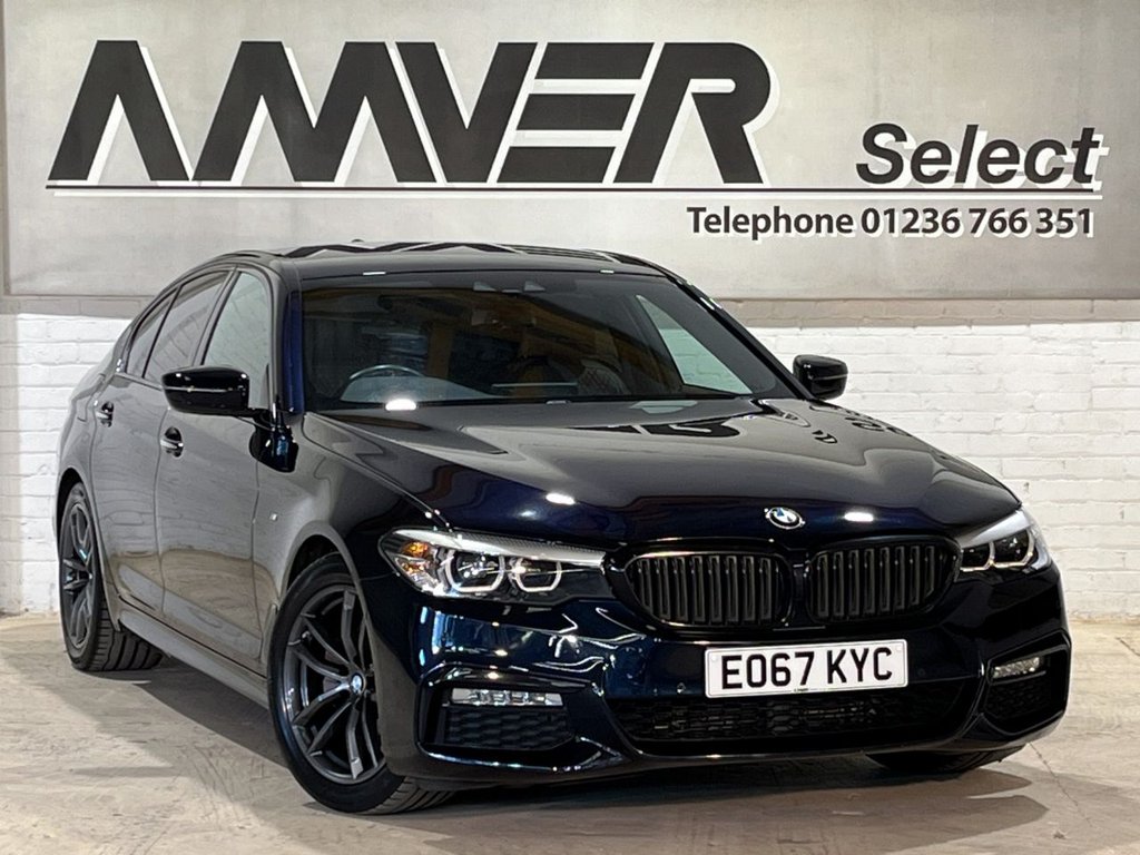 USED 2017 67 BMW 5 SERIES 2.0 520d M Sport Saloon 4dr Diesel Auto Euro 6 (s/s) (190 ps) 