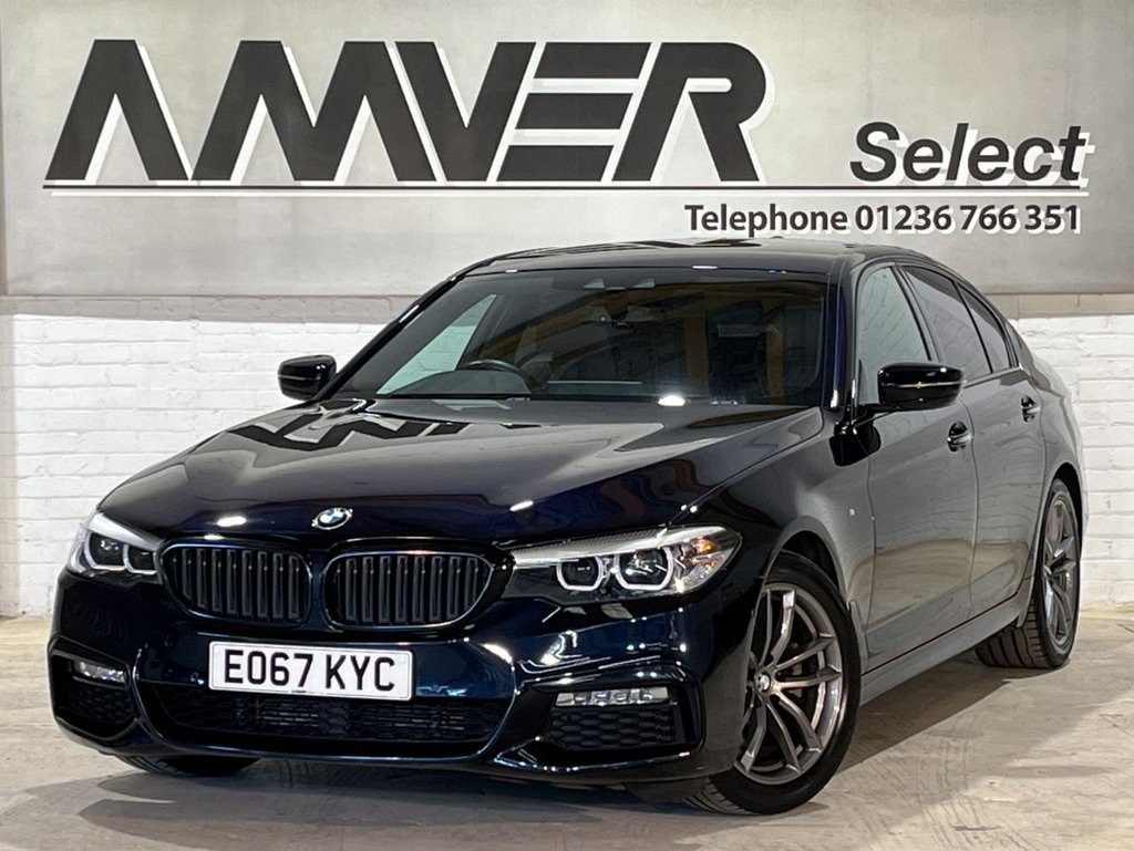 USED 2017 67 BMW 5 SERIES 2.0 520d M Sport Saloon 4dr Diesel Auto Euro 6 (s/s) (190 ps) 