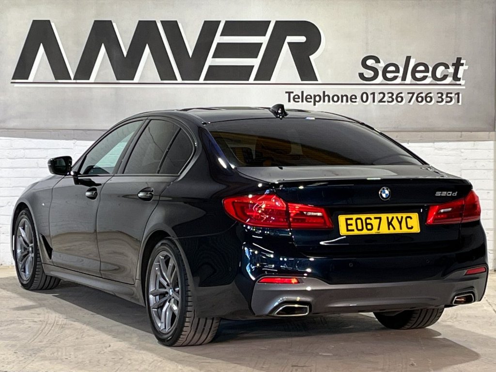 USED 2017 67 BMW 5 SERIES 2.0 520d M Sport Saloon 4dr Diesel Auto Euro 6 (s/s) (190 ps) 