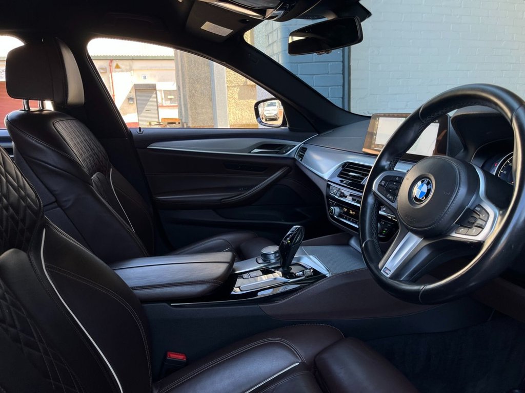 USED 2017 67 BMW 5 SERIES 2.0 520d M Sport Saloon 4dr Diesel Auto Euro 6 (s/s) (190 ps) 