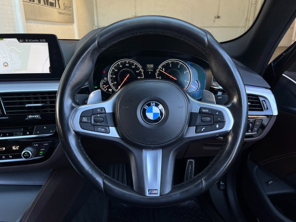 USED 2017 67 BMW 5 SERIES 2.0 520d M Sport Saloon 4dr Diesel Auto Euro 6 (s/s) (190 ps) 