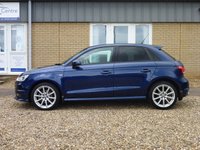 USED 2018 18 AUDI A1 1.4 TFSI S line Sportback 5dr Petrol Manual Euro 6 (s/s) (Nav) (125 ps) www.suffolkcarcentre.co.uk - Located at Reydon