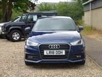 USED 2018 18 AUDI A1 1.4 TFSI S line Sportback 5dr Petrol Manual Euro 6 (s/s) (Nav) (125 ps) www.suffolkcarcentre.co.uk - Located at Reydon