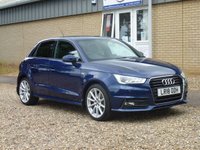 USED 2018 18 AUDI A1 1.4 TFSI S line Sportback 5dr Petrol Manual Euro 6 (s/s) (Nav) (125 ps) www.suffolkcarcentre.co.uk - Located at Reydon