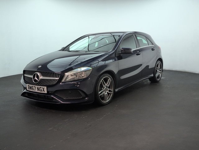 USED 2018 P Mercedes-Benz A Class 1.5 A180d Amg Line Hatchback 5dr Diesel Manual Euro 6 (s/S) (109 Ps) Cruise Control+reversing Camera