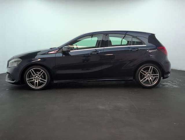 USED 2018 P Mercedes-Benz A Class 1.5 A180d Amg Line Hatchback 5dr Diesel Manual Euro 6 (s/S) (109 Ps) Cruise Control+reversing Camera