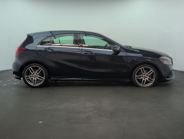 USED 2018 P Mercedes-Benz A Class 1.5 A180d Amg Line Hatchback 5dr Diesel Manual Euro 6 (s/S) (109 Ps) Cruise Control+reversing Camera