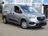 USED 2022 71 VAUXHALL COMBO 1.5 Turbo D 2300 Sportive Panel Van 4dr Diesel Manual L2 H1 Euro 6 (100 ps) 1.6 Turbo D 2300 sportive Panel Van 4dr Diesel Manual L2 H1 Euro 6 (s/s) (100 ps) Finished in QUARTZ GREY with PLYLINED REAR. Very Clean 1 Owner van. This practical small van has a great payload and the cabin is airy, comfortable and modern. Features include App connect, Front Fogs, Fixed full height Bulk Head, Twin Sliding Doors, Ply Lined, Rear Park Sensors, DAB Radio, B/Tooth, Electric Windows, Cruise Control and more. Dealer serviced at 13487 miles, 37828 miles, 62479 miles, comes with 2 key