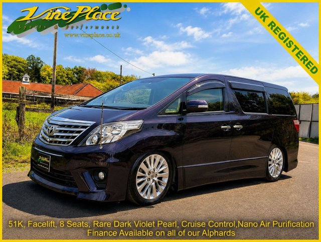 View our Toyota Alphard 240S, 8 Seats, Auto