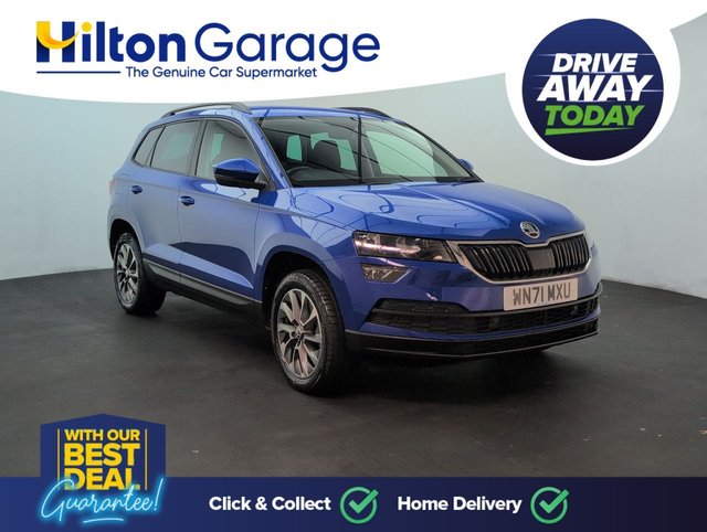 USED 2021 71 Skoda Karoq 1.5 TSI Act SE Drive Suv 5dr Petrol DSg Euro 6 (s/S) (150 Ps) Parking Sensors+front Assist