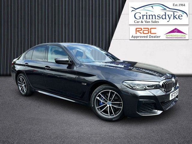 2022 72 BMW 5 Series 2.0 530e 12kWh M Sport Saloon 4dr Petrol Plug-in Hybrid Steptronic Euro 6 (s/s) (292 ps)