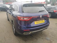 USED 2018 18 RENAULT KOLEOS 1.6 dCi Dynamique S Nav SUV 5dr Diesel Manual Euro 6 (s/s) (130 ps) ULEZ COMPLIANT, 18 inch Alloy wheels, Reversing Camera, Bluetooth,Panoramic Roof Free RAC Warranty and Free 1Yr RAC Recovery package.