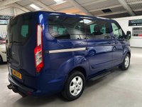 USED 2016 16 FORD TOURNEO CUSTOM 2.0 310 EcoBlue Titanium Minibus Double Cab 5dr Diesel Manual L1 Euro 6 (s/s) (130 ps) 9 SEATS+2 OWNERS+FSH+BLUETOOTH