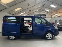 USED 2016 16 FORD TOURNEO CUSTOM 2.0 310 EcoBlue Titanium Minibus Double Cab 5dr Diesel Manual L1 Euro 6 (s/s) (130 ps) 9 SEATS+2 OWNERS+FSH+BLUETOOTH