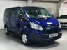 USED 2016 16 FORD TOURNEO CUSTOM 2.0 310 EcoBlue Titanium Minibus Double Cab 5dr Diesel Manual L1 Euro 6 (s/s) (130 ps) 9 SEATS+2 OWNERS+FSH+BLUETOOTH