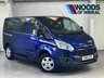 USED 2016 16 FORD TOURNEO CUSTOM 2.0 310 EcoBlue Titanium Minibus Double Cab 5dr Diesel Manual L1 Euro 6 (s/s) (130 ps) 9 SEATS+2 OWNERS+FSH+BLUETOOTH