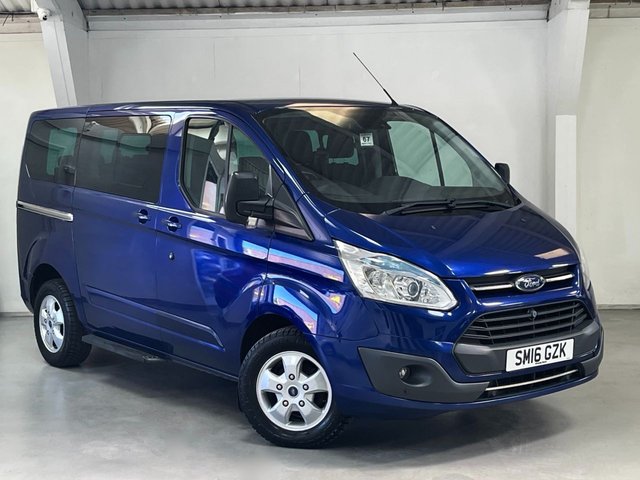 2016 16 Ford Tourneo Custom 2.0 310 EcoBlue Titanium Minibus Double Cab 5dr Diesel Manual L1 Euro 6 (s/s) (130 ps)