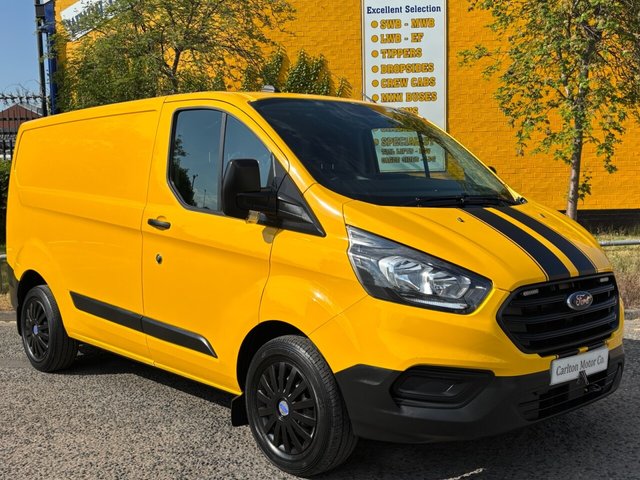 2019 69 Ford Transit Custom 2.0 340 Eco Blue Leader Panel Van  Rear Tailgate H1 Euro 6 130PS