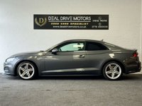 USED 2017 17 AUDI A5 2.0 TDI S line Coupe 2dr Diesel S Tronic Euro 6 (s/s) (190 ps) LED Lights | Nav | S Tronic