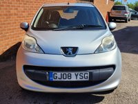 USED 2008 08 PEUGEOT 107 1.0 12V Urban Hatchback 5dr Petrol 2 Tronic Euro 4 (68 ps) 