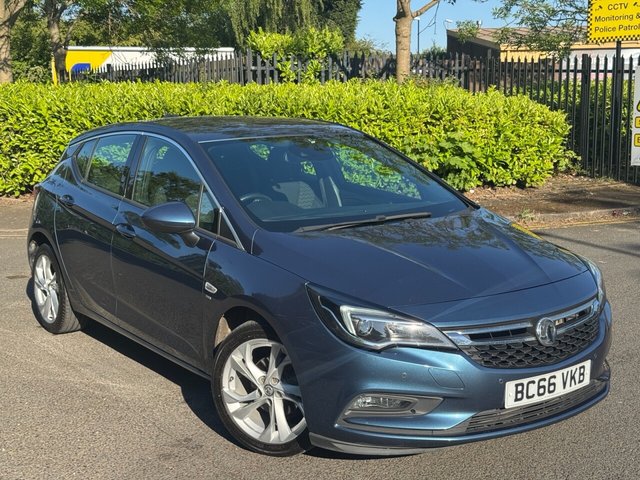 2017 66 Vauxhall Astra 1.4i Turbo SRi Hatchback 5dr Petrol Manual Euro 6 (150 ps)