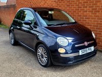 USED 2015 15 FIAT 500 1.2 8V Cult Hatchback 3dr Petrol Manual Euro 6 (s/s) (69 bhp) 