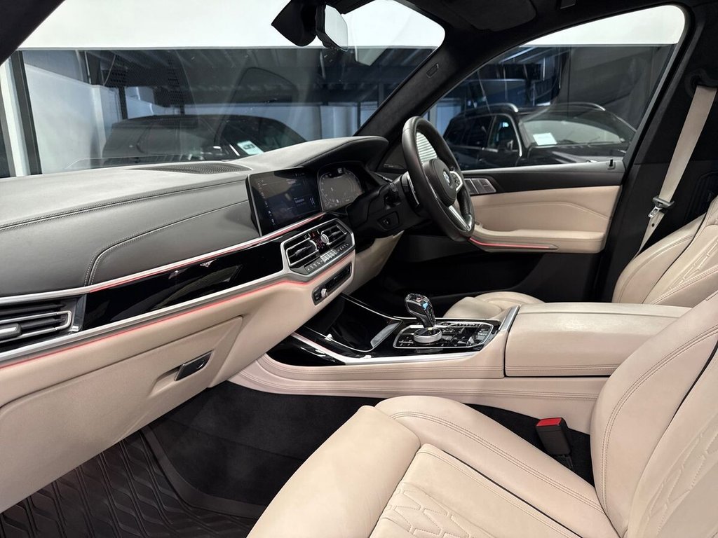 USED 2019 69 BMW X7 3.0 M50d SUV 5dr Diesel Auto xDrive Euro 6 (s/s) (400 ps) &pound;10k OPTIONS | AIRLINE SEATING