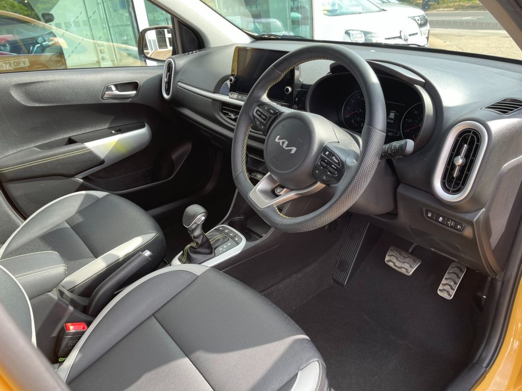 USED 2022 22 KIA PICANTO 1.0 DPi X-Line S Hatchback 5dr Petrol AMT Euro 6 (s/s) (66 bhp) FULL SERVICE HISTORY
