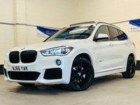 USED 2016 66 BMW X1 2.0 25d M Sport Panoramic SUV 5 Door Diesel Auto xDrive Euro 6 (s/s) (231 ps) 8 BMW SERVICES TO 48,571 RARE 25D