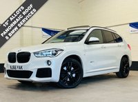 USED 2016 66 BMW X1 2.0 25d M Sport Panoramic SUV 5 Door Diesel Auto xDrive Euro 6 (s/s) (231 ps) 8 BMW SERVICES TO 48,571 RARE 25D