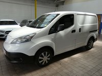 USED 2019 19 NISSAN e-NV200 40kWh Acenta Panel Van 5dr Electric Auto SWB (Quick Charge) (109 ps) AIR CON BLUETOOTH RADIO CD