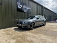 USED 2019 68 AUDI A4 AVANT 2.0 TDI 40 Black Edition Estate 5dr Diesel S Tronic Euro 6 (s/s) (190 ps) RECENT CAMBELT REPLACEMENT