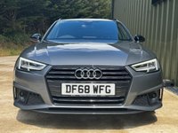 USED 2019 68 AUDI A4 AVANT 2.0 TDI 40 Black Edition Estate 5dr Diesel S Tronic Euro 6 (s/s) (190 ps) RECENT CAMBELT REPLACEMENT