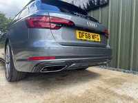 USED 2019 68 AUDI A4 AVANT 2.0 TDI 40 Black Edition Estate 5dr Diesel S Tronic Euro 6 (s/s) (190 ps) RECENT CAMBELT REPLACEMENT