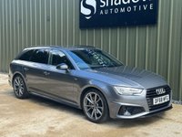 USED 2019 68 AUDI A4 AVANT 2.0 TDI 40 Black Edition Estate 5dr Diesel S Tronic Euro 6 (s/s) (190 ps) RECENT CAMBELT REPLACEMENT