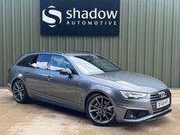 USED 2019 68 AUDI A4 AVANT 2.0 TDI 40 Black Edition Estate 5dr Diesel S Tronic Euro 6 (s/s) (190 ps) RECENT CAMBELT REPLACEMENT