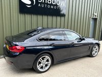 USED 2017 17 BMW 4 SERIES GRAN COUPE 2.0 420i M Sport Hatchback 5dr Petrol Auto xDrive Euro 6 (s/s) (184 ps) SAT NAV FULL LEATHER DAB RADIO