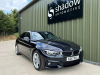 USED 2017 17 BMW 4 SERIES GRAN COUPE 2.0 420i M Sport Hatchback 5dr Petrol Auto xDrive Euro 6 (s/s) (184 ps) SAT NAV FULL LEATHER DAB RADIO