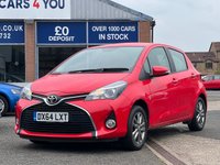 USED 2014 64 TOYOTA YARIS 1.33 Dual VVT-i Icon Hatchback 5dr Petrol Multidrive S Euro 5 (99 ps) 