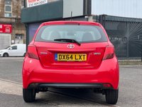 USED 2014 64 TOYOTA YARIS 1.33 Dual VVT-i Icon Hatchback 5dr Petrol Multidrive S Euro 5 (99 ps) 