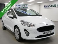 USED 2020 20 FORD FIESTA VAN 1.5 TDCI 85 BHP 3DR ( AIR CON / SAT NAV ! ) 1 OWNER | AIR CON | FACTORY SAT NAV !